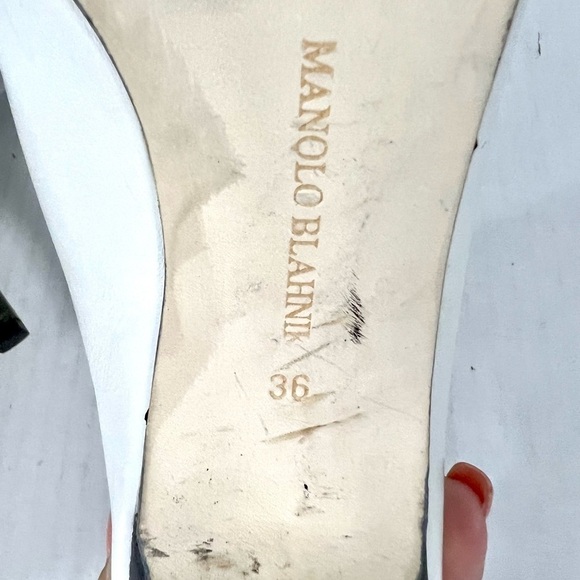 Manolo Blahnik Leather Booties - Picture 13 of 15